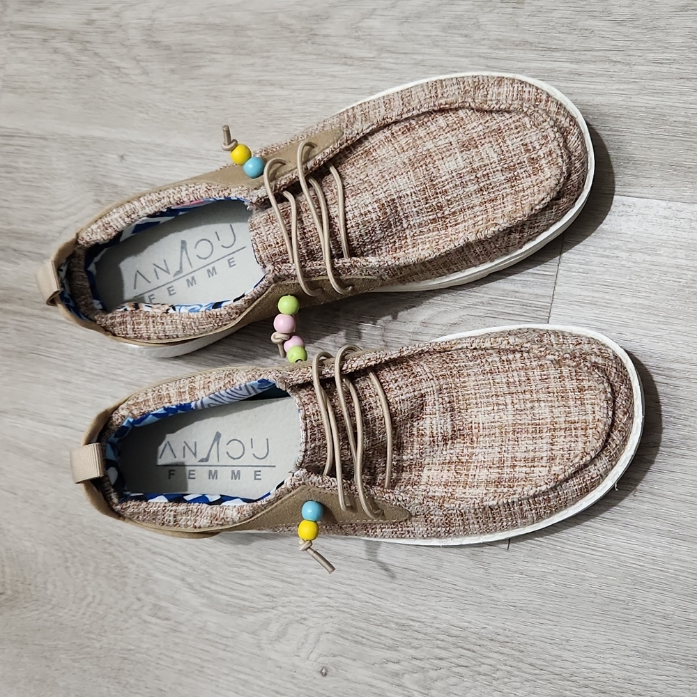 ANJOU FEMME Slip On Loafer